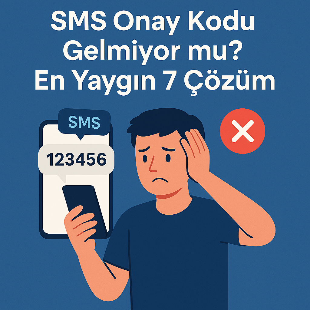 Anında SMS Onay Kodu Hizmeti